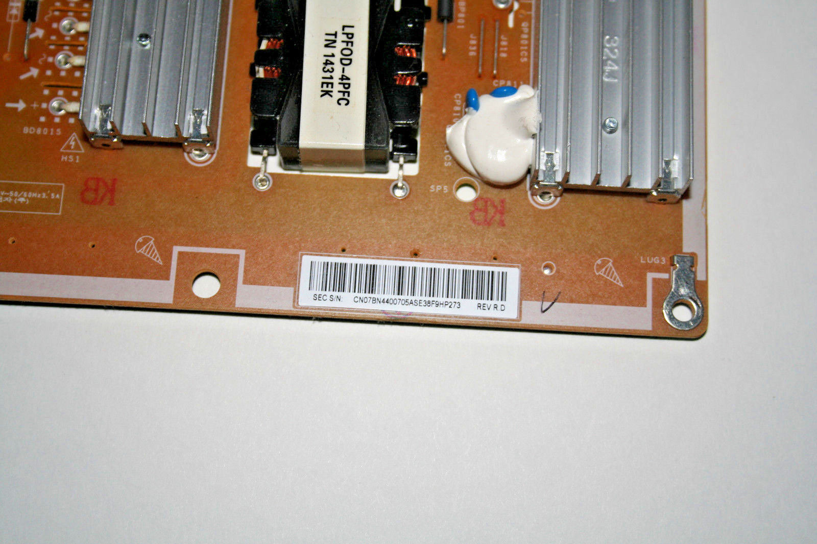 Samsung UN60H6300AF UN60H6350AF Netzteilplatine # BN44-00705A